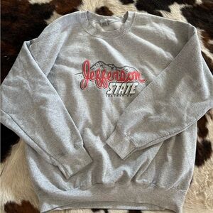 Jefferson State Leather Co logo sweatshirt